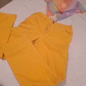 Dickies yellow cargo jeans